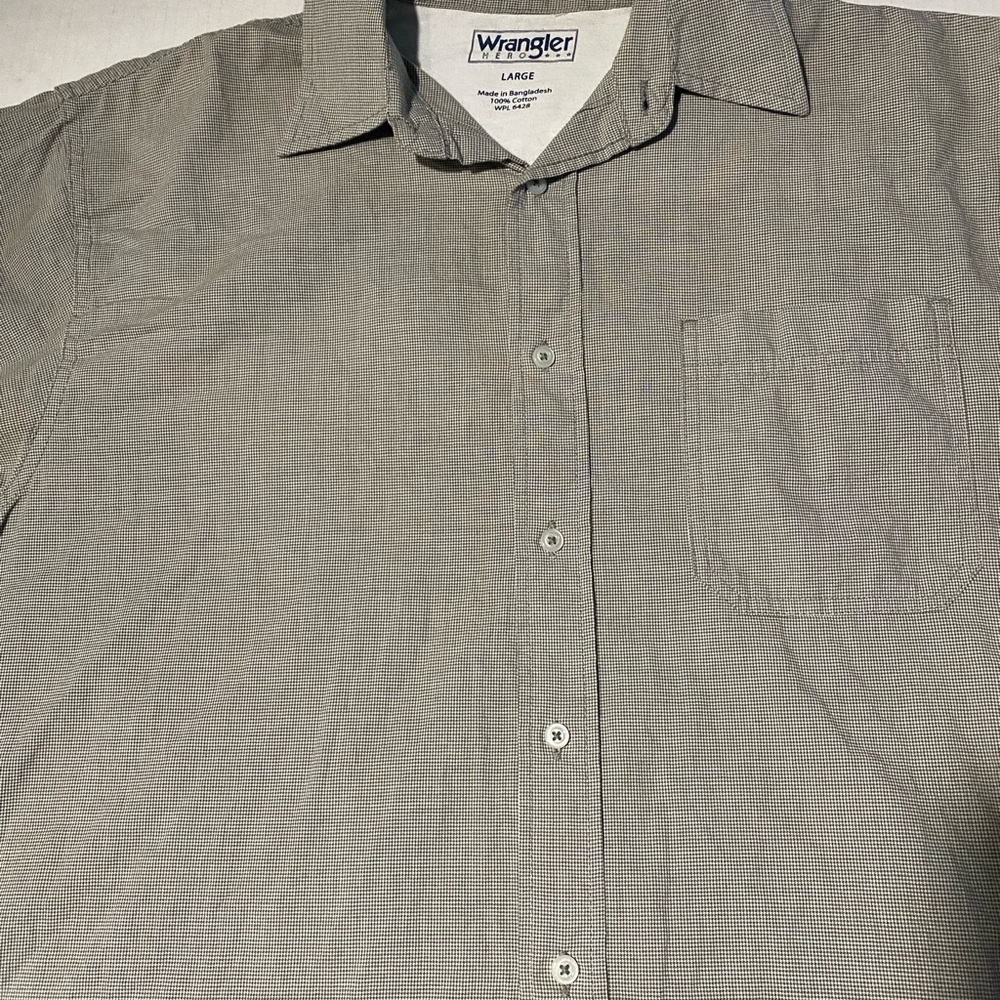 Wrangler Men's Short Sleeve Button Down